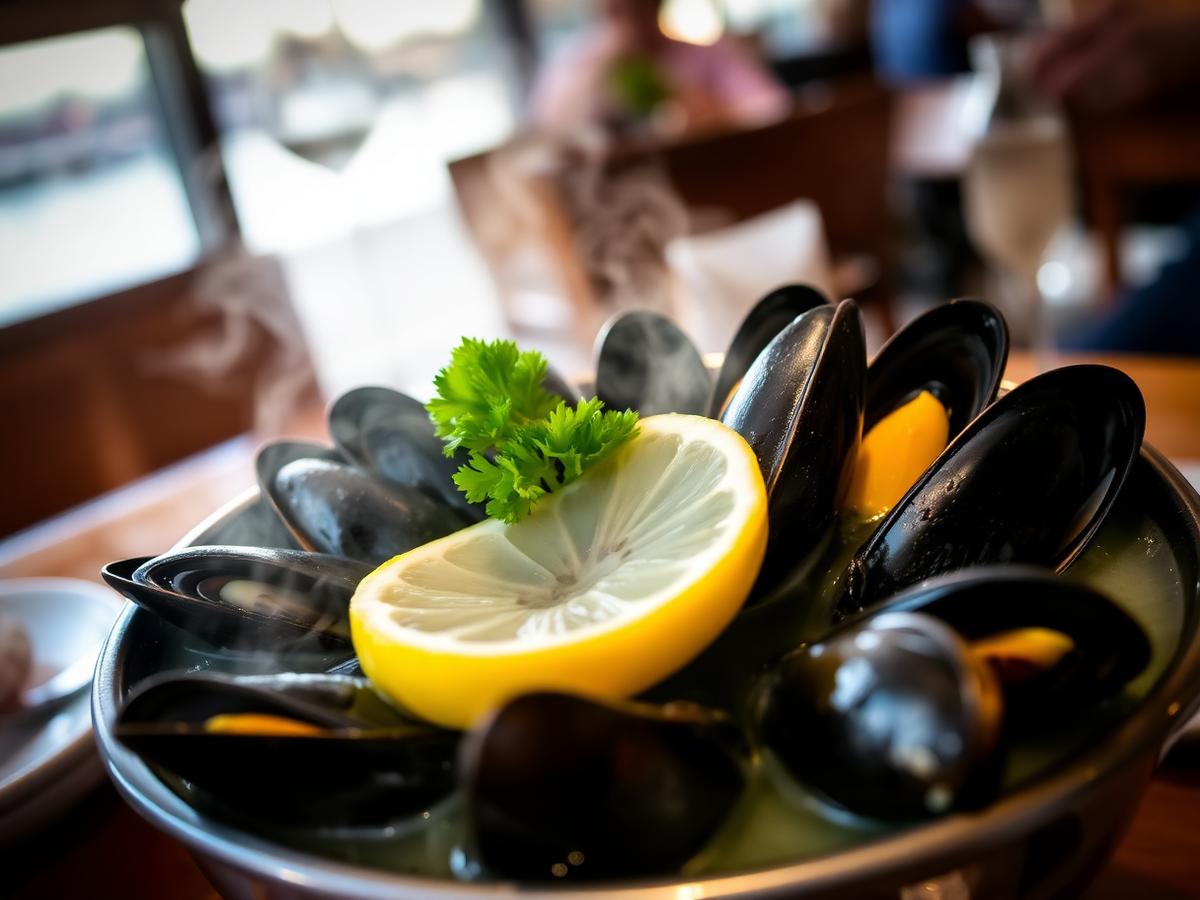 Fresh Delta mussels